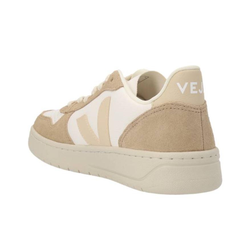 V-10 CHROMEFREE LEATHER WHITESABLESAHARA