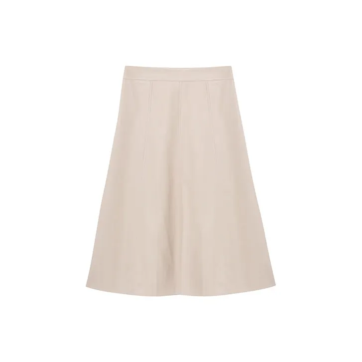 HAPG Leather Long Skirts Women's-7