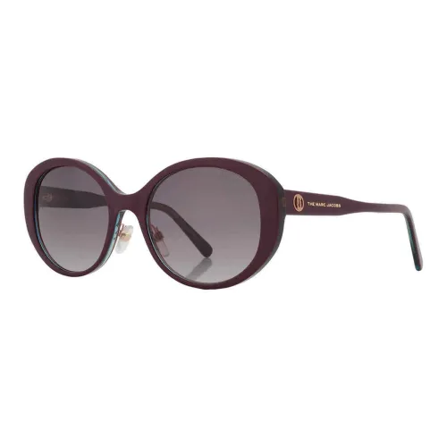 MARC JACOBS Plastic Oval Sunglasses Women's Red