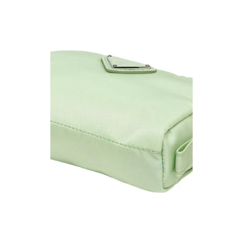 PRADA Fabric Clutch Women's Green-5