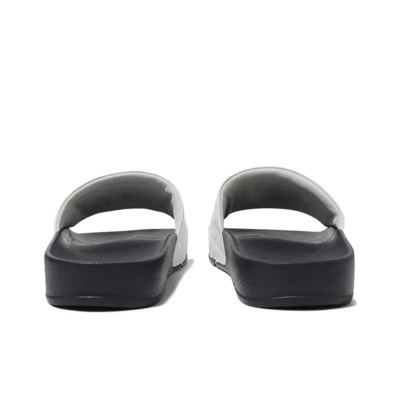 FILA DRIFTER Rubber Sole Abrasion Resistant Slide Slippers Unisex White Black Korean Style-4
