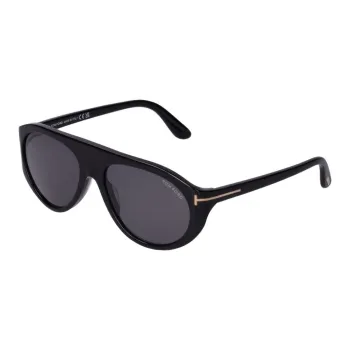 TOM FORD Acetate Aviator Sunglasses Women's Black