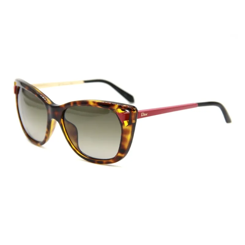 DIOR Metal Plastic Butterfly Sunglasses Unisex Multicolor-0