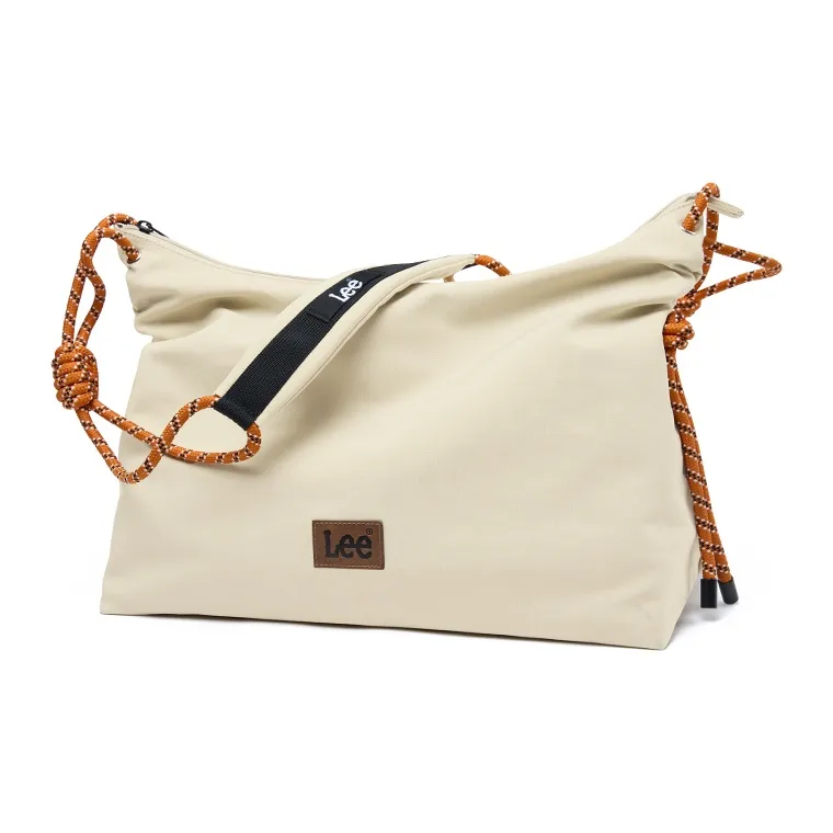 Lee Denim American Vintage Shoulder Bag, Crossbody Bag Medium Size Unisex Black/Denim Blue/Khaki-10