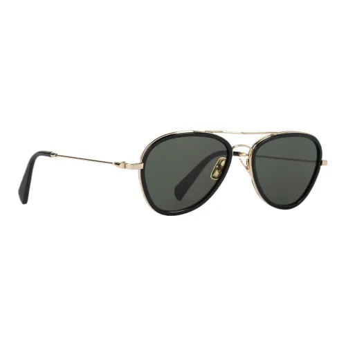 Toteme Irregular Shape Sunglasses Women's Black