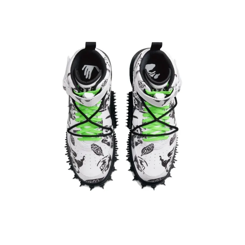 Nike X Off White Air Force 1 Mid 'Grim Reaper'-3