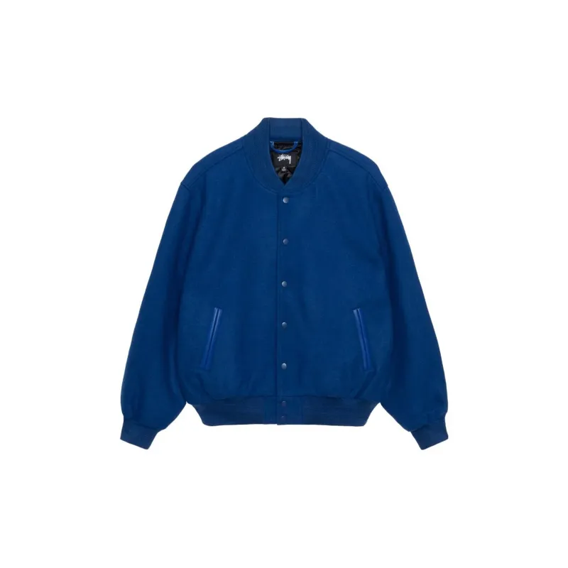 Stussy Sport Melton Varsity Jacket-11