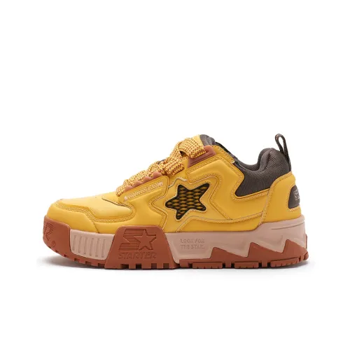 STARTER Vol Series Generation 2 Jigglypuff Shoes Puffy Sound Wave Low-Top Skateboard Shoes Women's Yellow