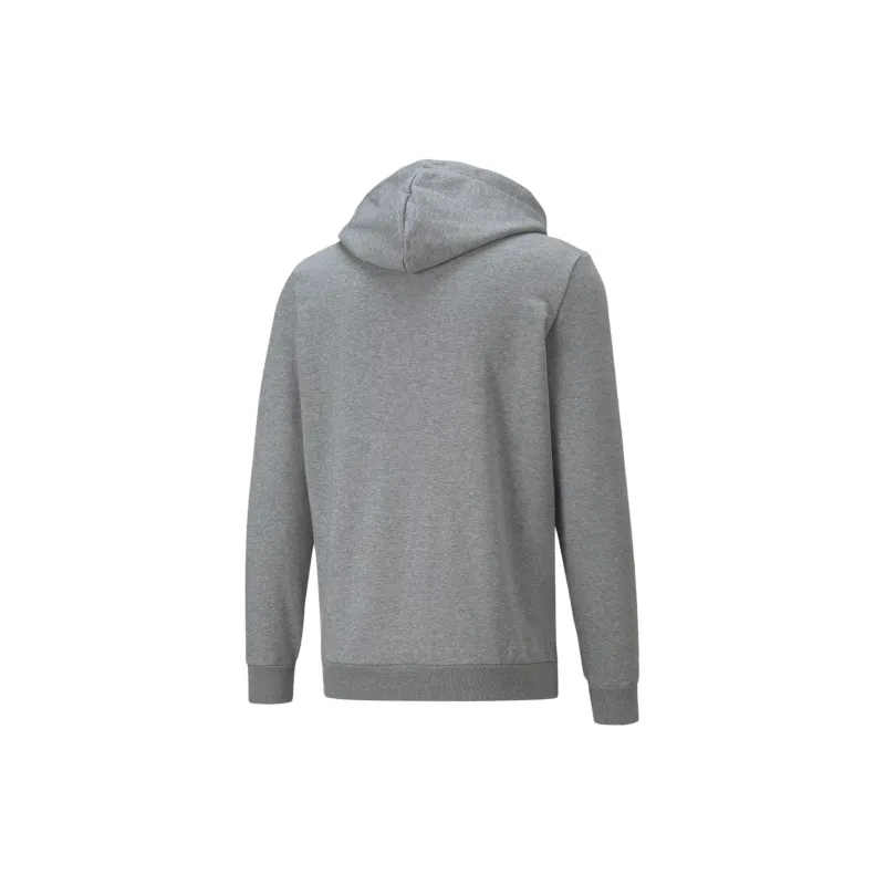 PUMA Sweat À Capuche Entièrement Zippé Essentials Homme Sweatshirt Men's Gray-1