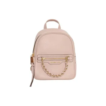 MICHAEL KORS Elliot Litchi Grain Leather Backpack Extra Small Women's Pink