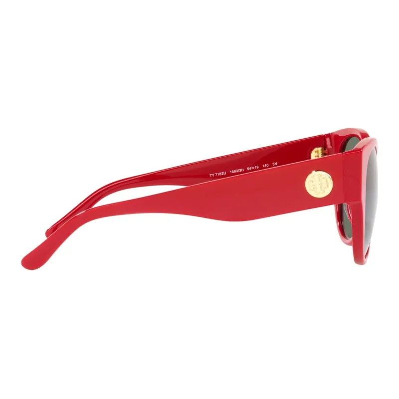 TORY BURCH Plastic Cat Eye Sunglasses Women's Red-4