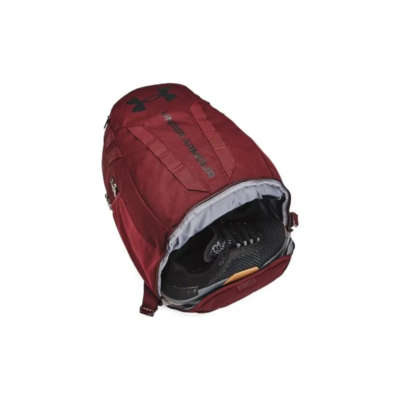 Under Armour Polyester Backpack Regular Unisex Red & Black-2