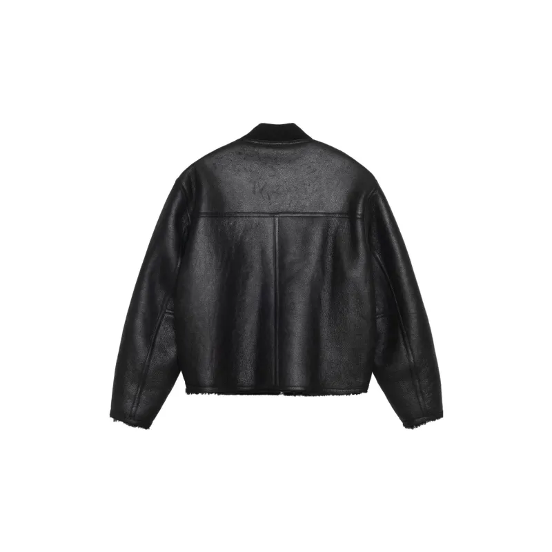 Stussy Shearling Bomber-1