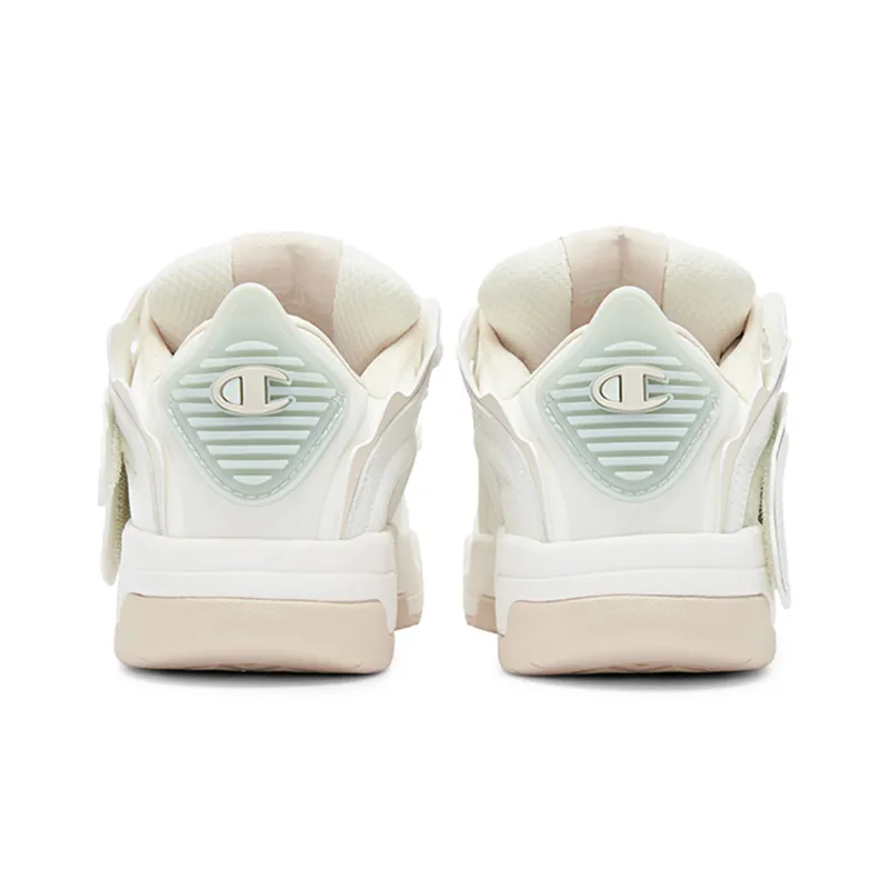 Champion TronSkateV1 Balance Low Top Skateboard Shoes Women's Beige-3