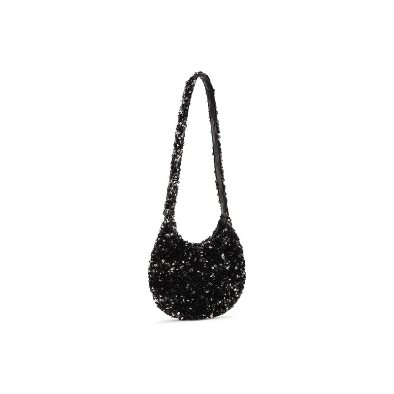 Lost In Echo Sheepskin Waterdrop Shaped Bag Shoulder Bag Unisex-2
