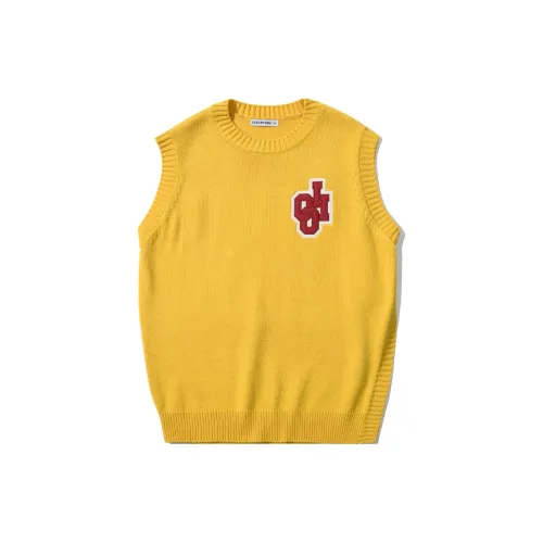 5252 BY O!Oi Vests Unisex Mustard Yellow