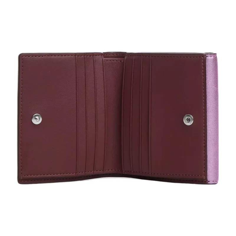 COACH Morgan Smooth Leather Wallet Women's Metal Lilac-1