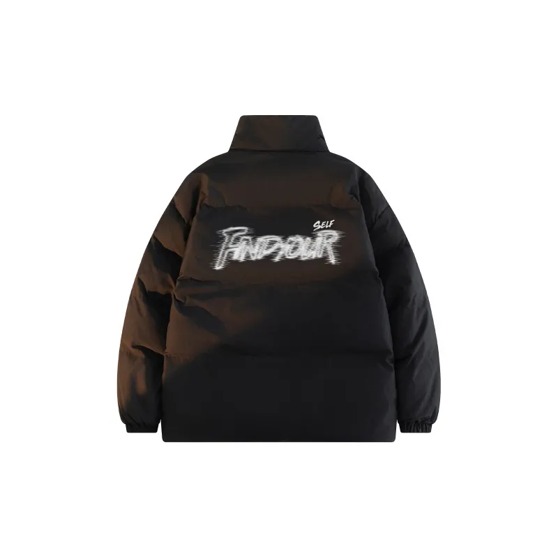 Find Yourself Puffer Jacket Unisex-1