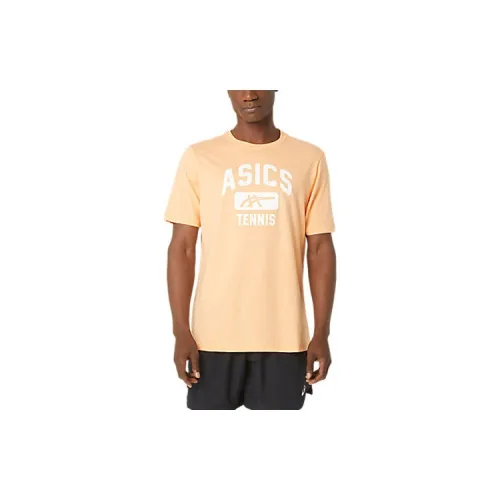 Asics T-Shirts Unisex Yellow