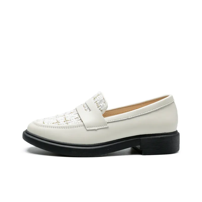 FLOSSIE Loafers Women's Black, Beige-5