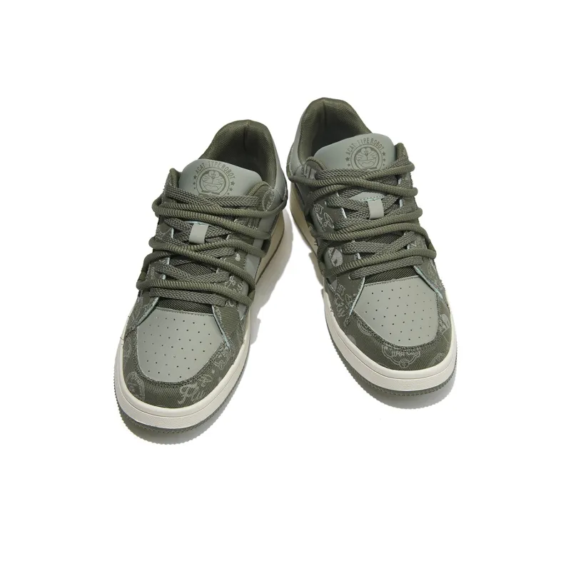 DoraemonA Box Limited Edition Puffy Shoes Low-Top Skateboard Shoes Unisex-127