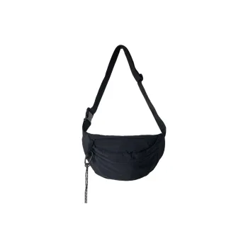 Slazenger Nylon Fanny Pack, Sling Bag, Crossbody Bag, Shoulder Bag Unisex Black/White/Apricot/Green