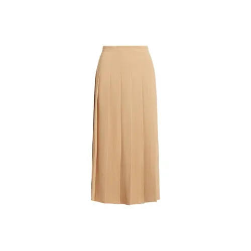 Polo Ralph Lauren FW23 Casual Long Skirts Women's Brown