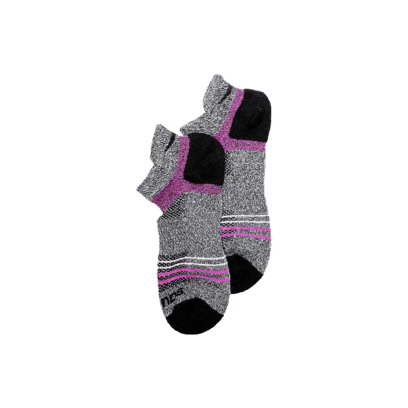 Saucony Inferno Merino Wool Blend No Show 3-Pack Sock Ankle Socks Men's 3 Pack-3
