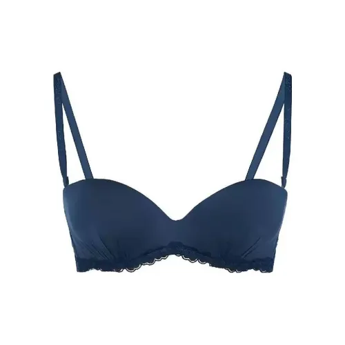 라펠라 블루 여성 브래지어