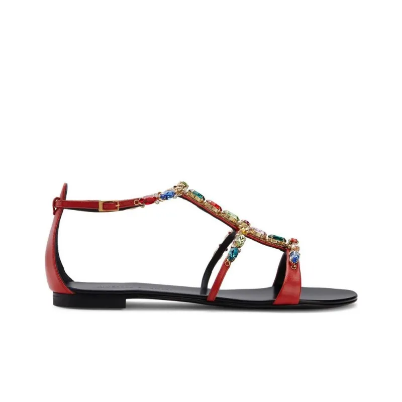 Giuseppe Zanotti/GZ Elba Strap Sandals Women's Black-1