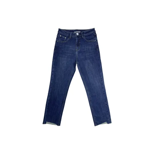 BASIC HOUSE Jeans Women's Dark Blue