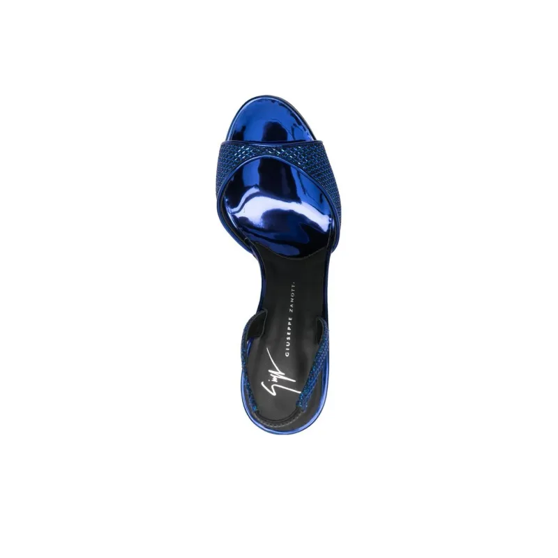 giuseppe zanotti Lilibeth 90mm Leather Slingback Pumps-4