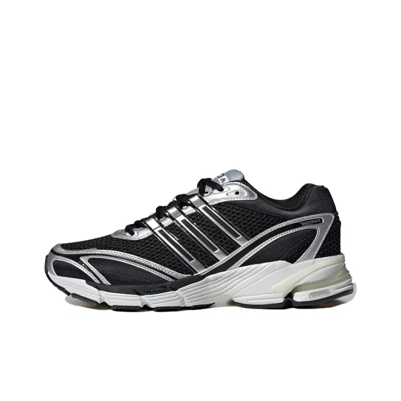 Adidas Supernova Cushion 7 Core Black Silver Metallic Crystal White-0