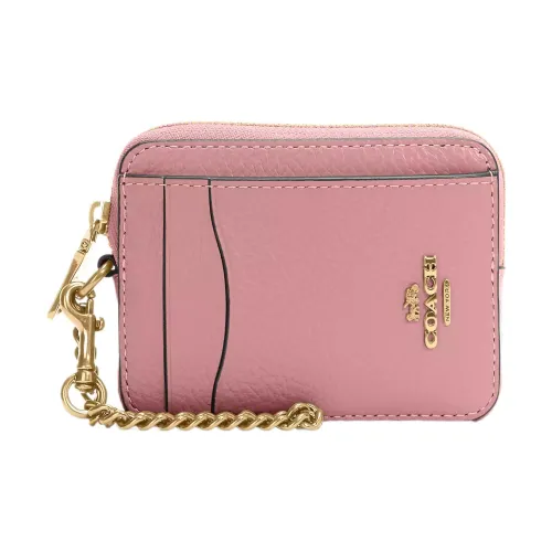 COACH Zip Top Card Case Card Holders