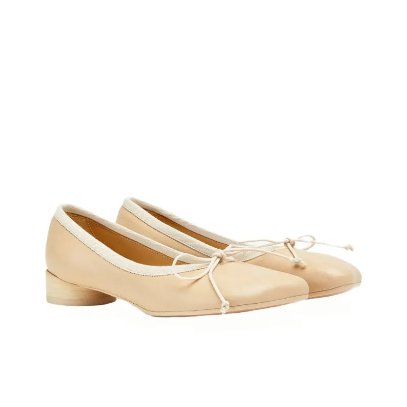 MM6 Maison Margiela Anatomic Leather Ballerina Shoes-3