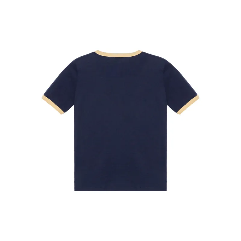 CELINE T Shirt Women's Navy Blue-1