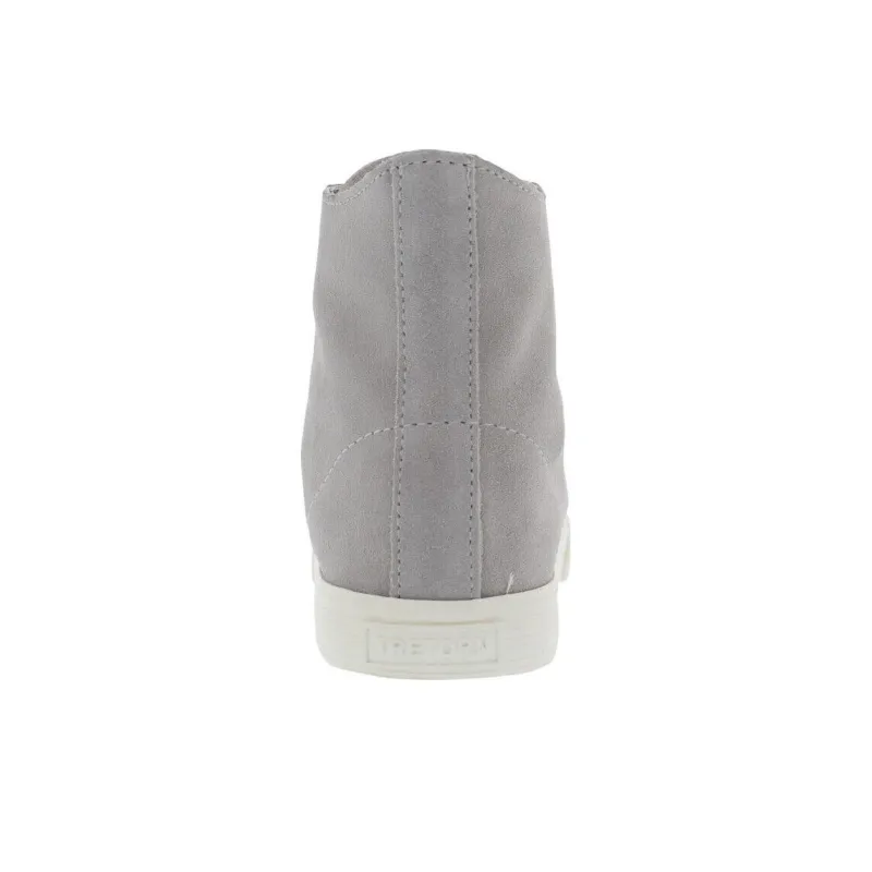 TRETORN Marley Slip Resistant High Top Canvas Shoes Women's Gray-2