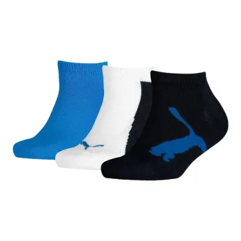 PUMA Kids' BWT Sneaker - Trainer Socks 3 Pack Ankle Socks Kids' 3 Pack
