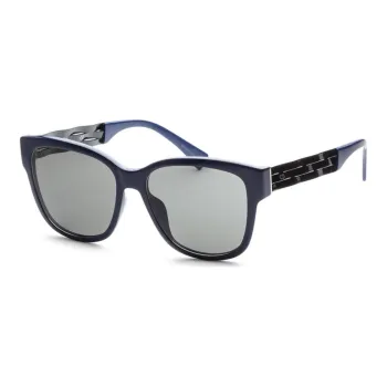 DIOR Plastic Butterfly Sunglasses Unisex Blue