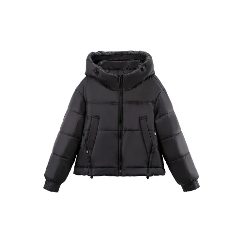 A paradise for awakening Puffer Jackets Women's Black