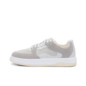 HUGO BOSS Wear-Resistant Low-Top Skateboard Shoes Women's Gray White