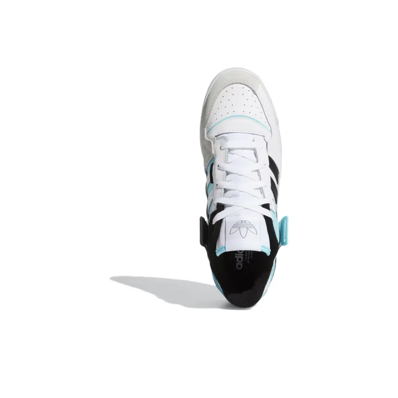 Adidas Forum Exhibit Low Aqua-4