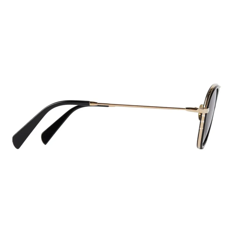 Toteme Irregular Shape Sunglasses Women's Black-2