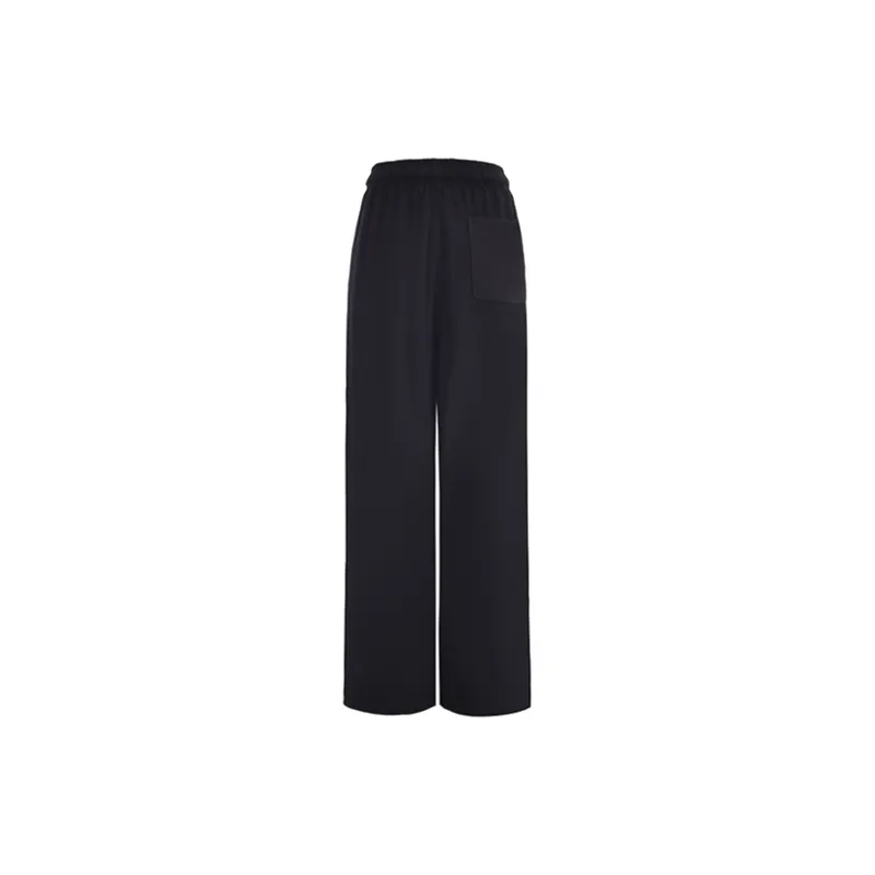 Wen Shan Casual Pants Women's Black-4