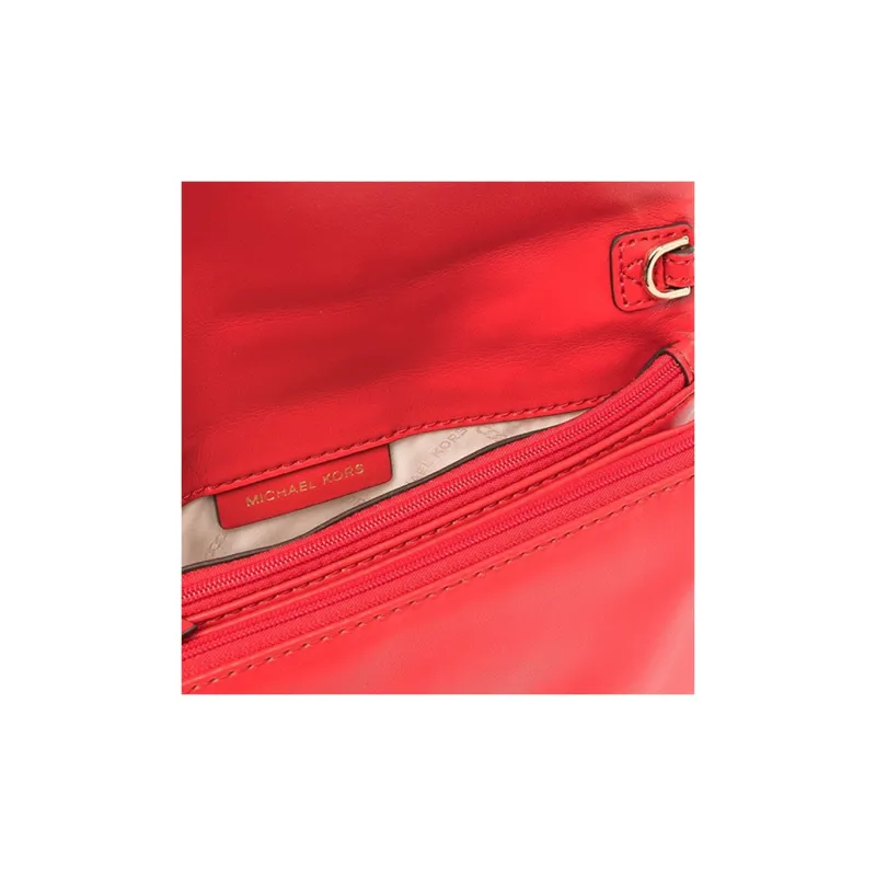 MICHAEL KORS Jet Set CharmJet Set Leather Crossbody Bag Regular Women's Red-4