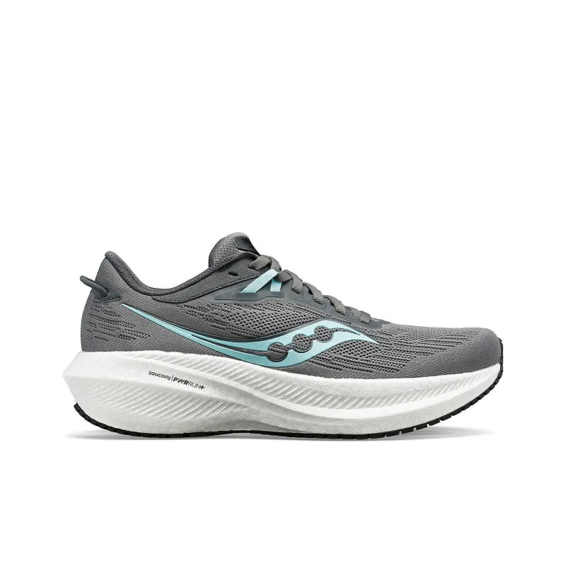 saucony Women's Triumph 21 'Gravel Aqua'-1