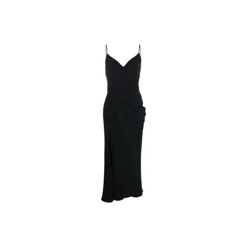 Alexander McQueen Slip Dresses Women's Black