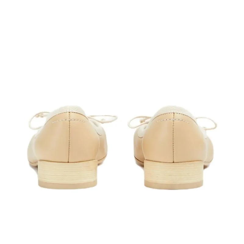 MM6 Maison Margiela Anatomic Leather Ballerina Shoes-4