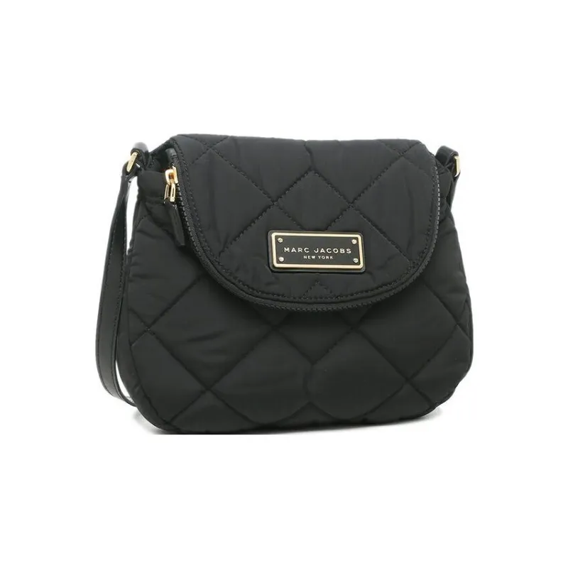 MARC JACOBS Nylon Crossbody Bag, Shoulder Bag Women's Black-1