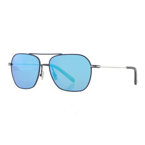 truffle Jim Metal Aviator Sunglasses Unisex Silver